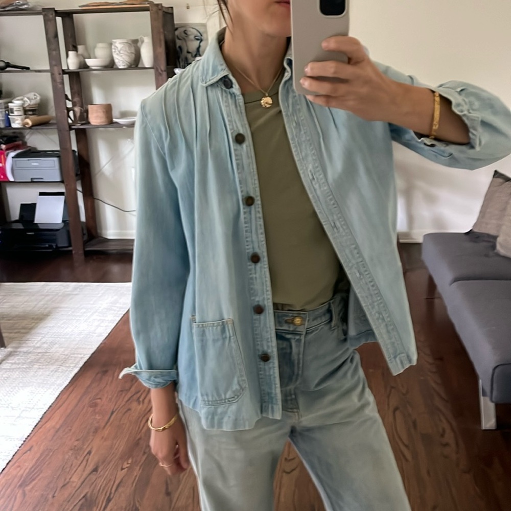 Vintage Light Blue Denim Jacket